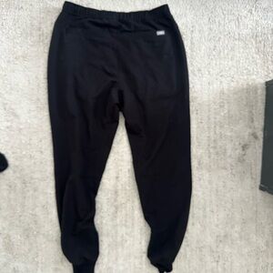 Figs Men's Medium Classic Black Joggers
